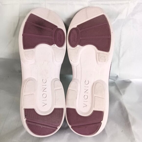 Vionic Vortex Kallie Slip-On Shoes Women’s Size 10 Grape Kiss Knit Comfort Sneak - Picture 7 of 10